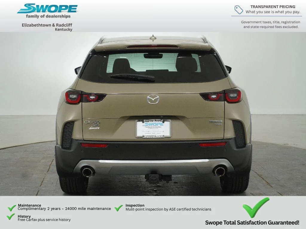 Used 2024 Zircon Sand Metallic Mazda 2.5 Turbo Premium Plus Package image 5