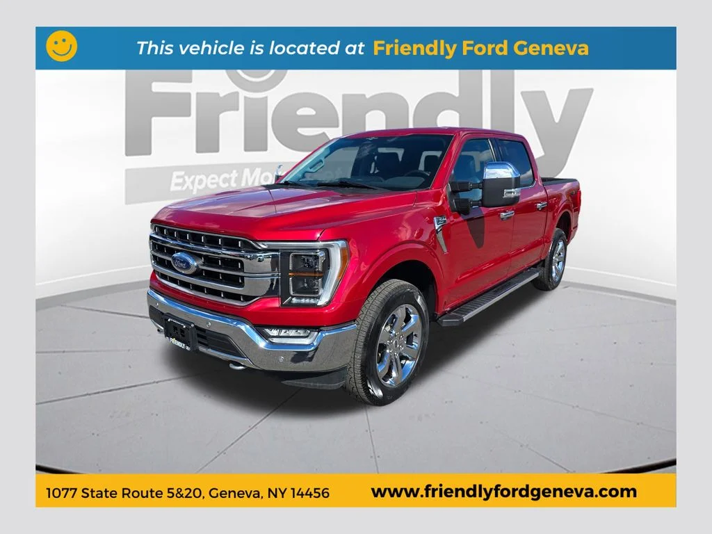 Used 2023 Red Ford Lariat image 1