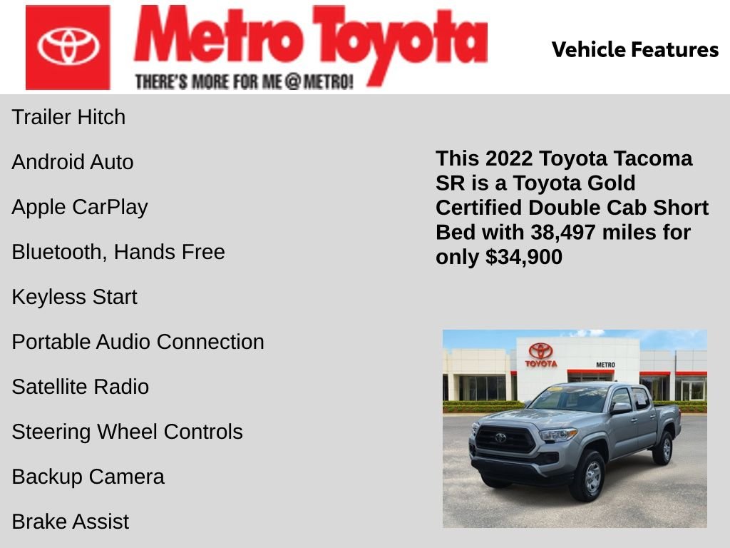 Certified Used 2022 Silver Toyota SR image 11