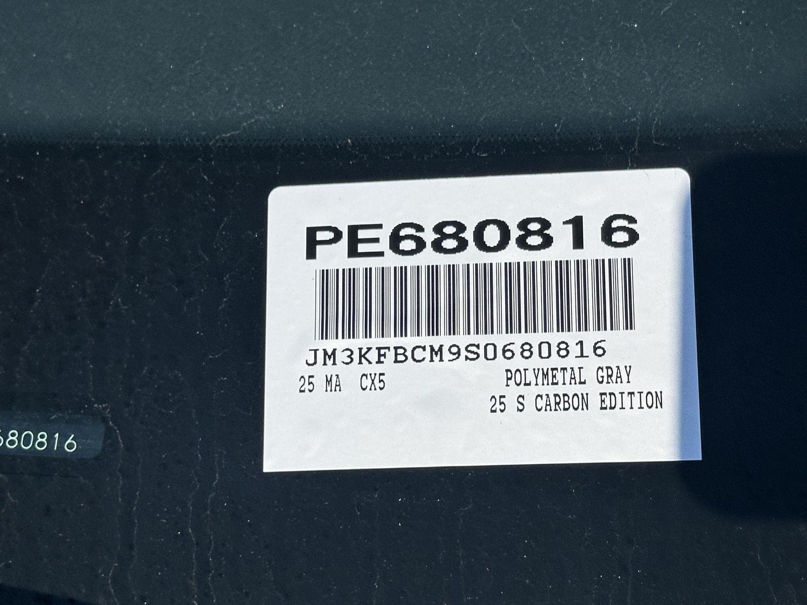 Certified Used 2025 Polymetal Gray Metallic Mazda 2.5 S Carbon Edition image 14