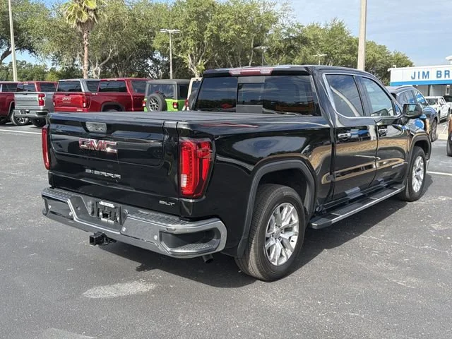 Used 2021 ONYX BLACK GMC SLT image 4