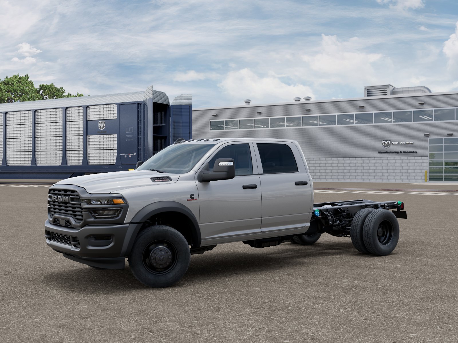 New 2026 Silver-Zynith Exterior Paint RAM TRADESMAN image 1