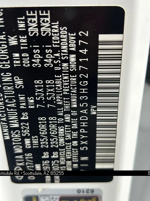 Used 2017 White Kia EX image 31
