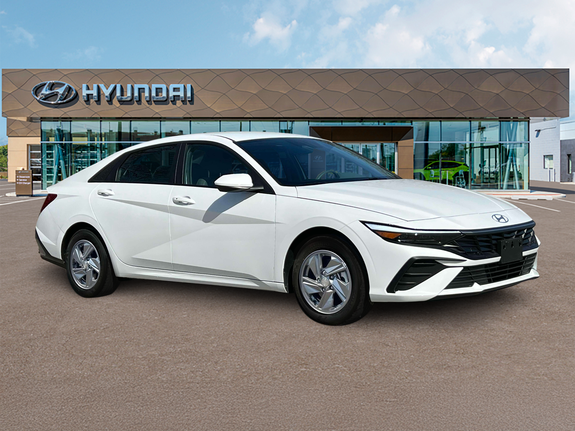 New 2025 Serenity White Hyundai SE image 10