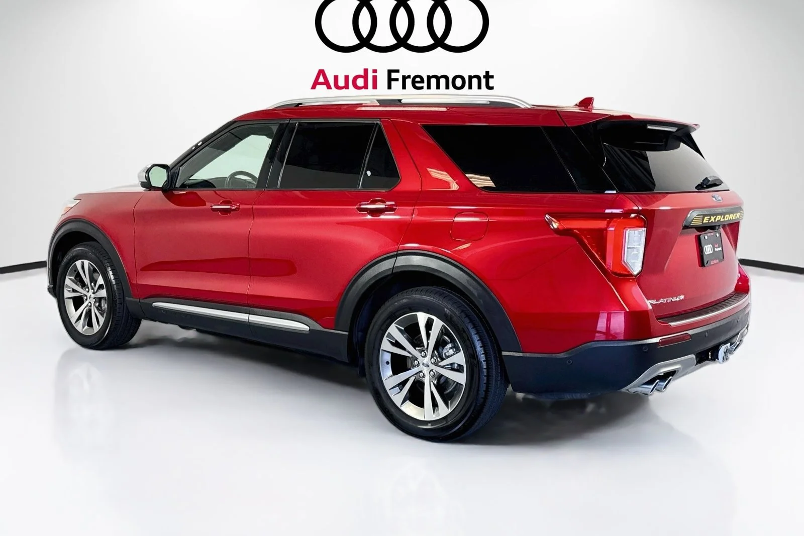 Used 2020 Rapid Red Metallic Tinted Clearcoat Ford Platinum image 8