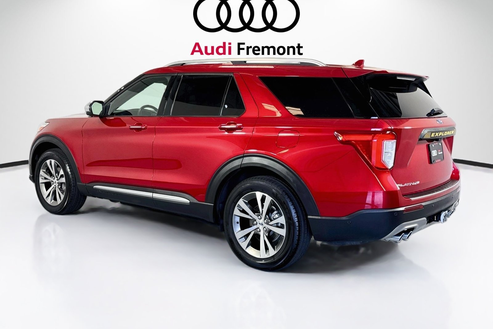 Used 2020 Rapid Red Metallic Tinted Clearcoat Ford Platinum image 8