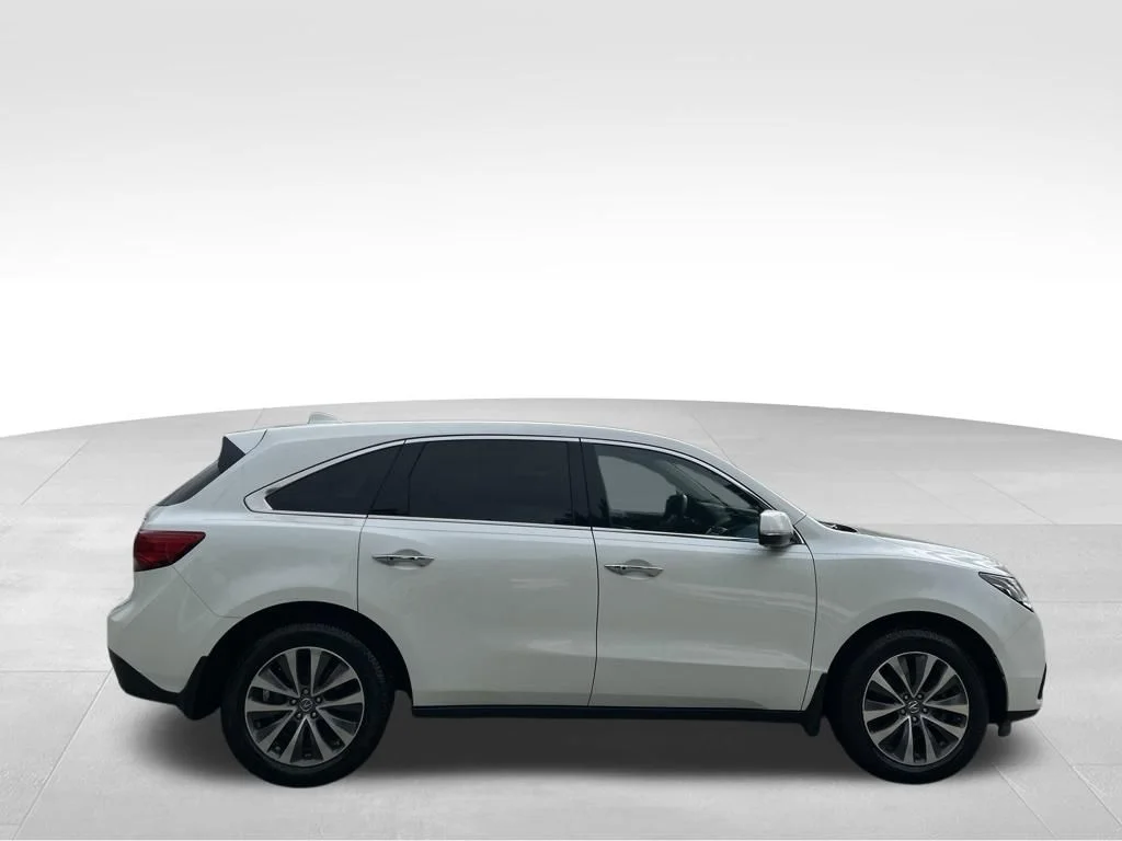 Used 2015 White Diamond Pearl Acura 3.5L Technology Package image 6