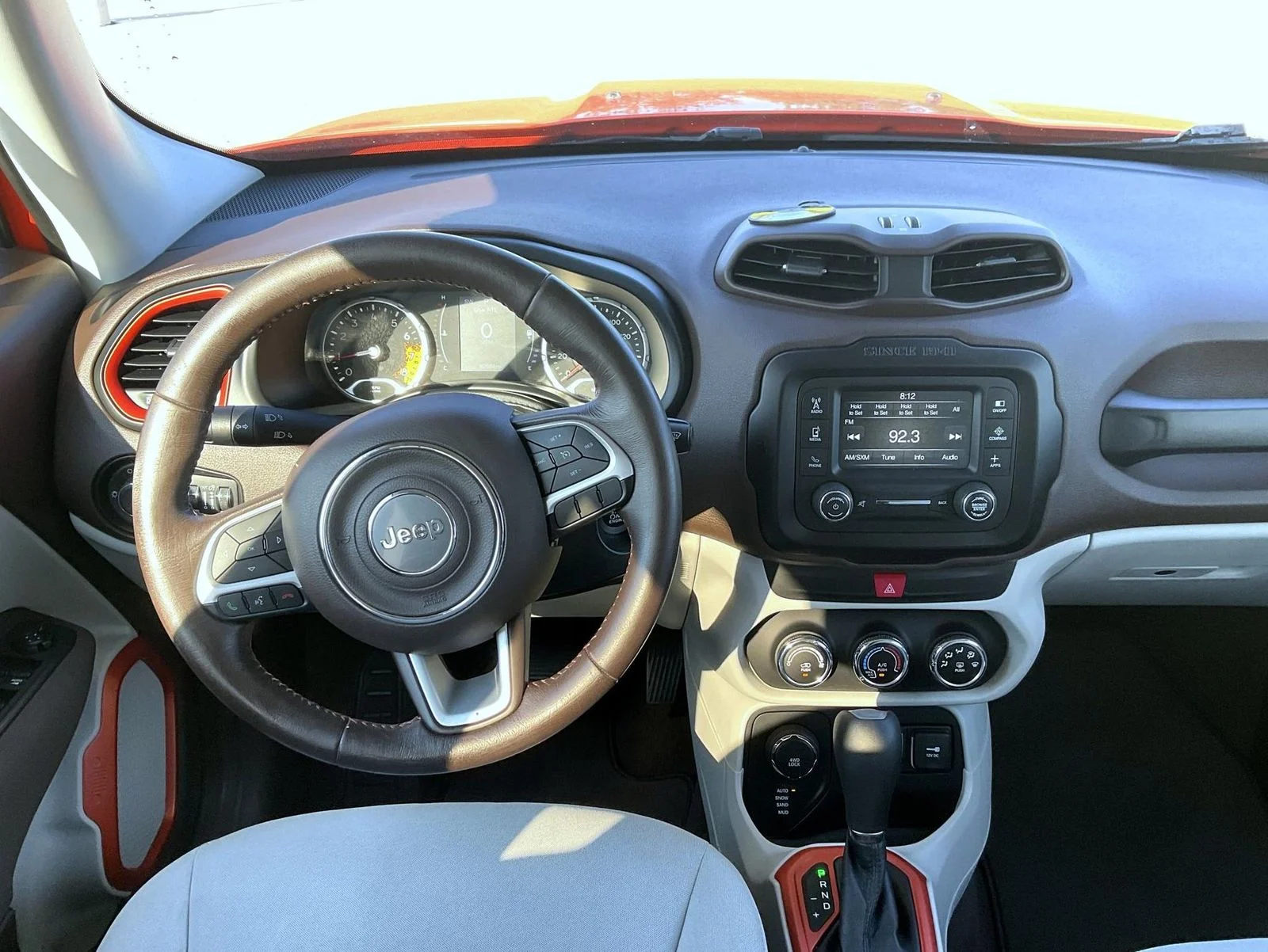 Used 2017 Orange Jeep Latitude image 13
