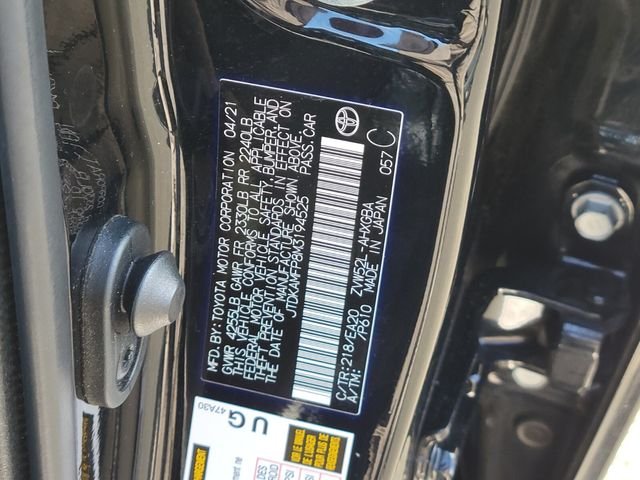 Used 2021 Black Toyota XLE image 36
