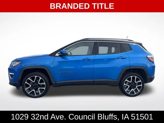Used 2018 Blue Jeep Limited image 4
