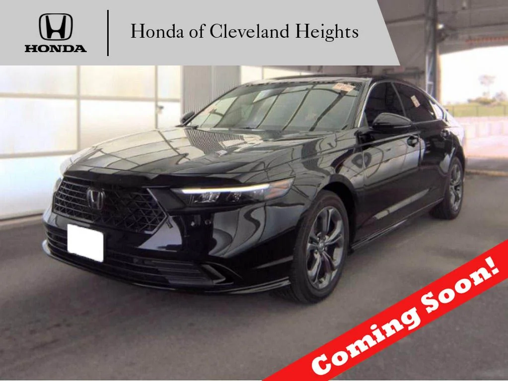 Used 2025 Crystal Black Pearl Honda EX-L image 1