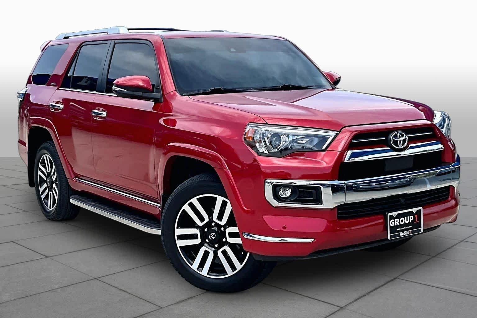 Used 2023 Barcelona Red Metallic Toyota Limited image 3
