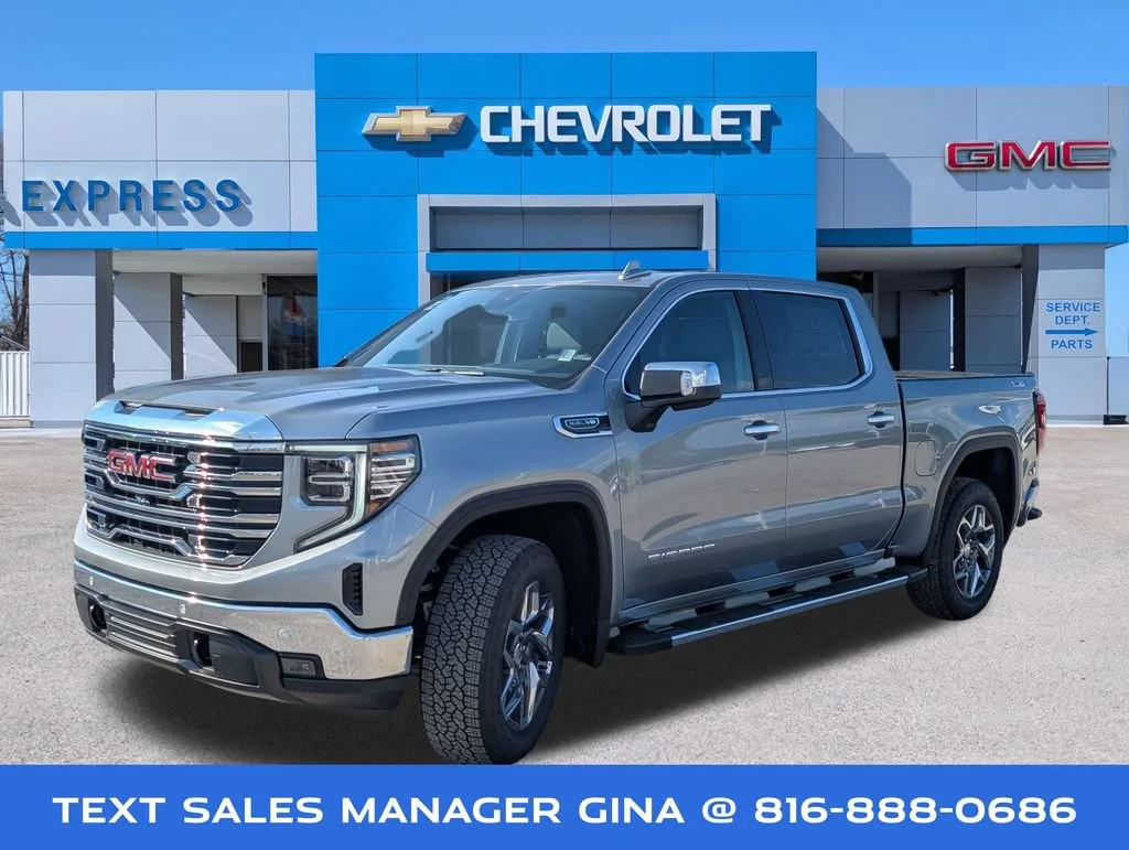 New 2026 Sterling Metallic GMC SLT image 7
