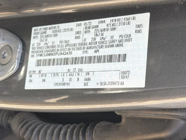 Used 2023 Carbonized Gray Metallic Ford ST-Line image 43