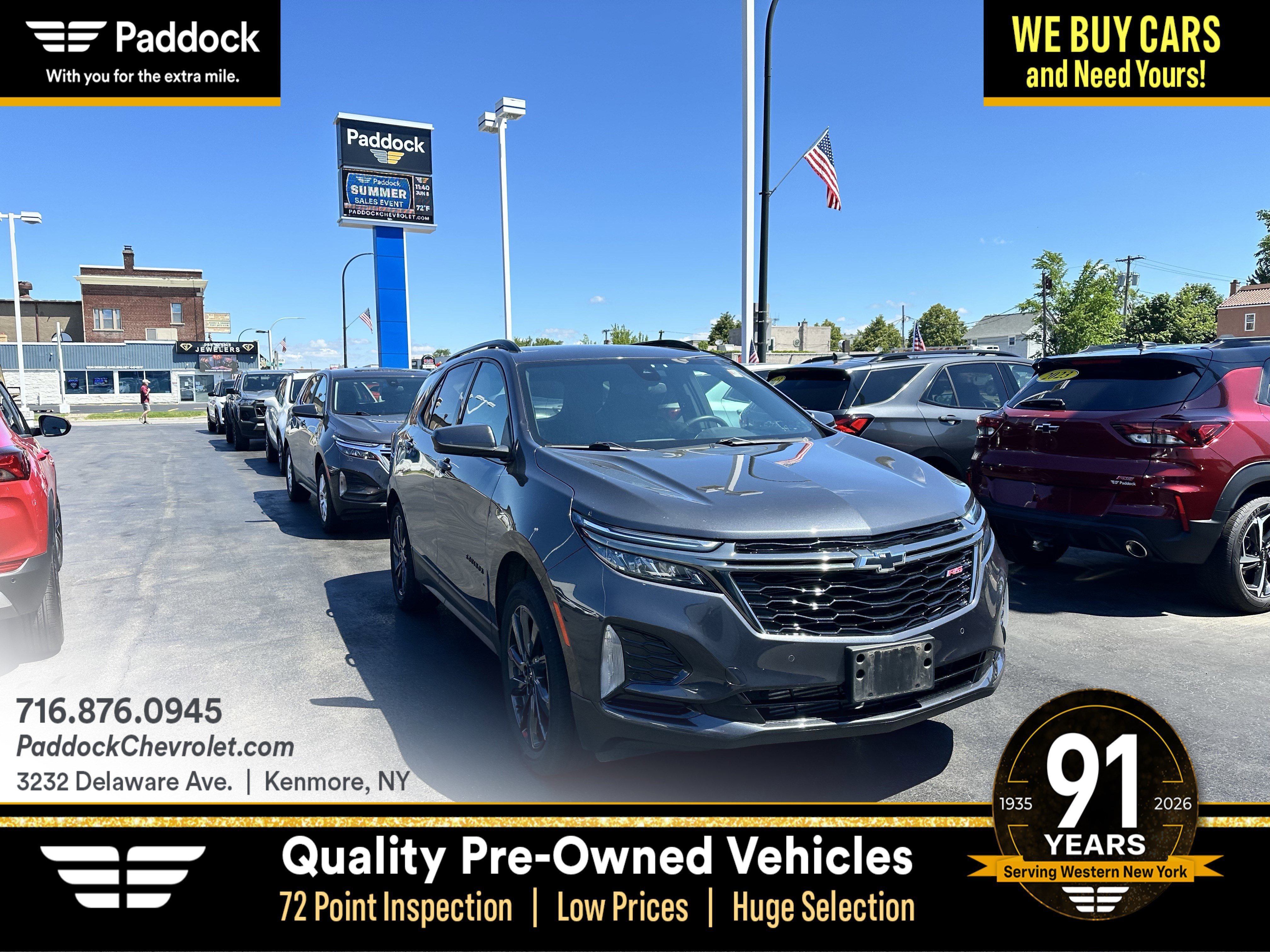 Used 2023 Iron Gray Metallic Chevrolet RS image 1