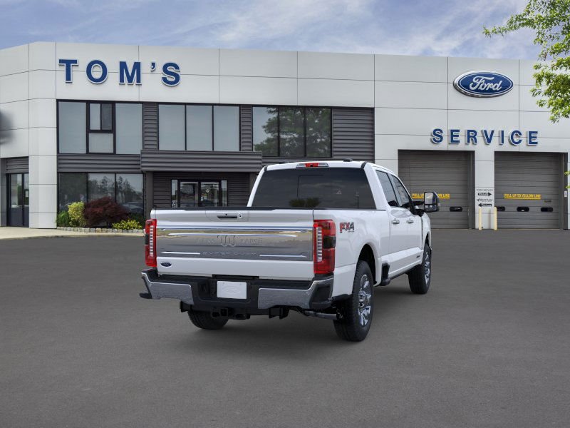 New 2026 Star White Metallic Tri-Coat Ford F-350® King Ranch® image 8