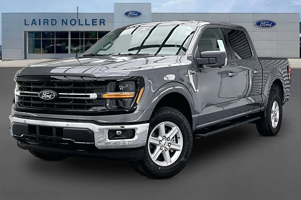 New 2026 Gray Metallic Ford XLT image 1