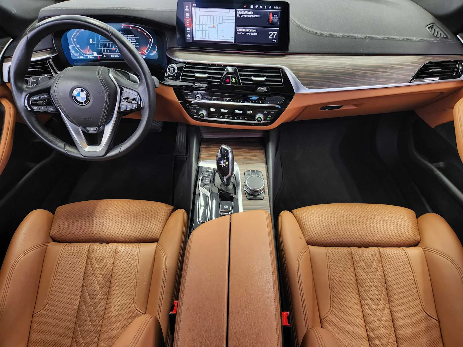 Used 2023 Dark Graphite Metallic BMW 530i image 21
