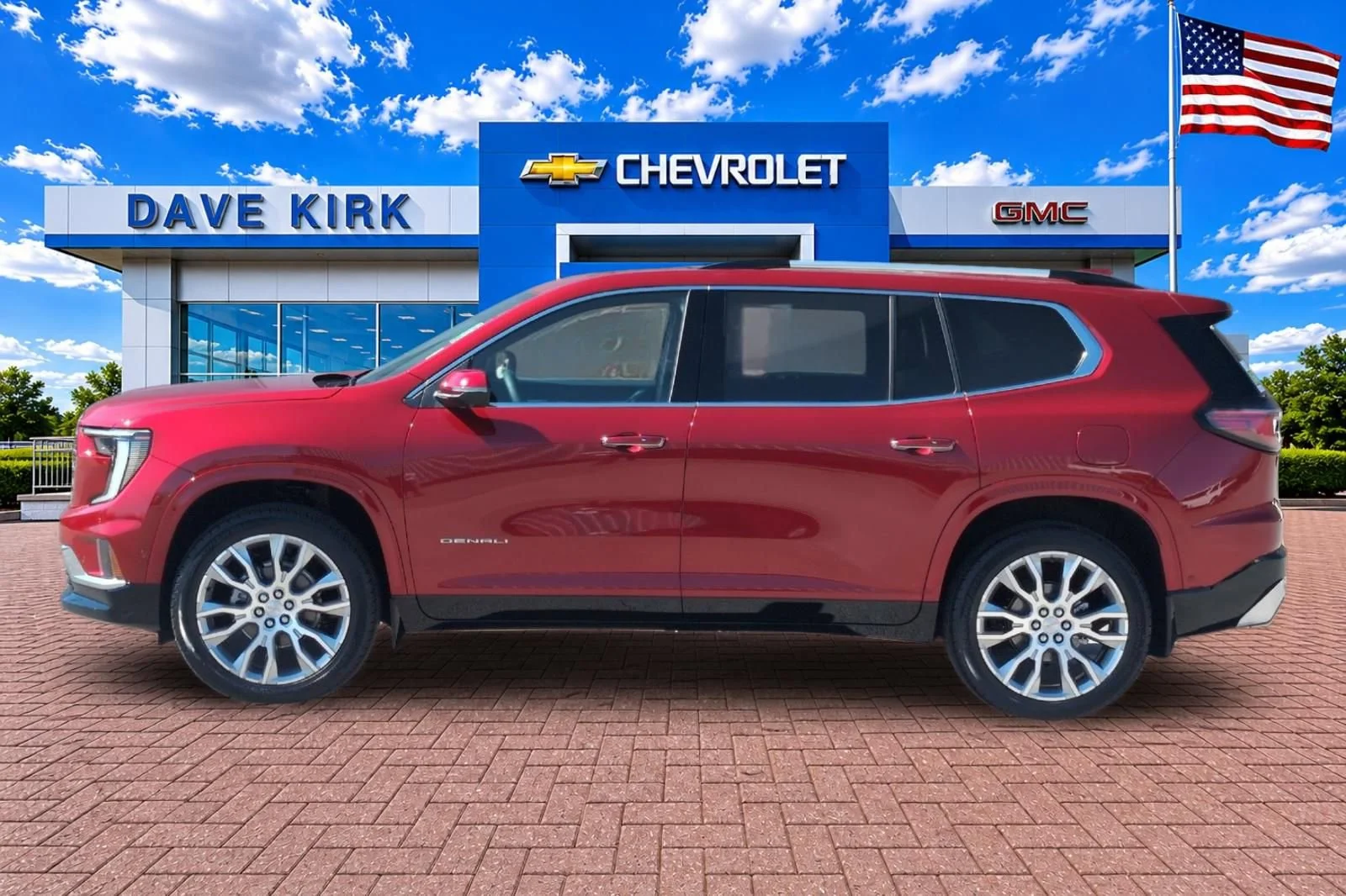New 2026 Volcanic Red Tintcoat GMC Denali image 6