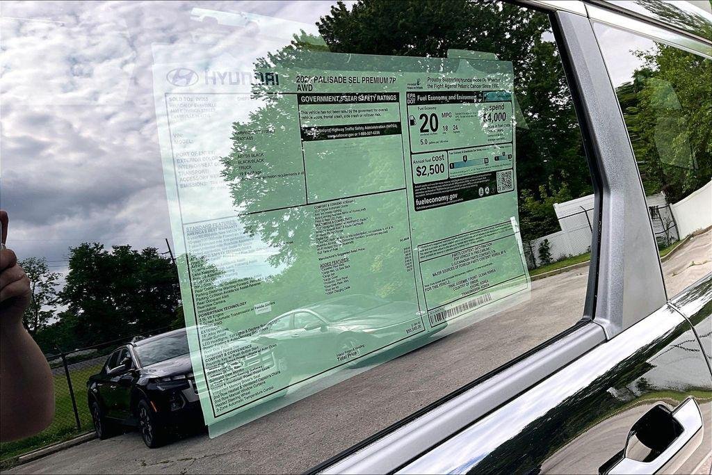 New 2026 Abyss Black Pearl Hyundai SEL Premium image 16