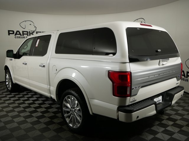 Used 2018 White Platinum Metallic Tri-Coat Ford Crew Cab Limited image 7