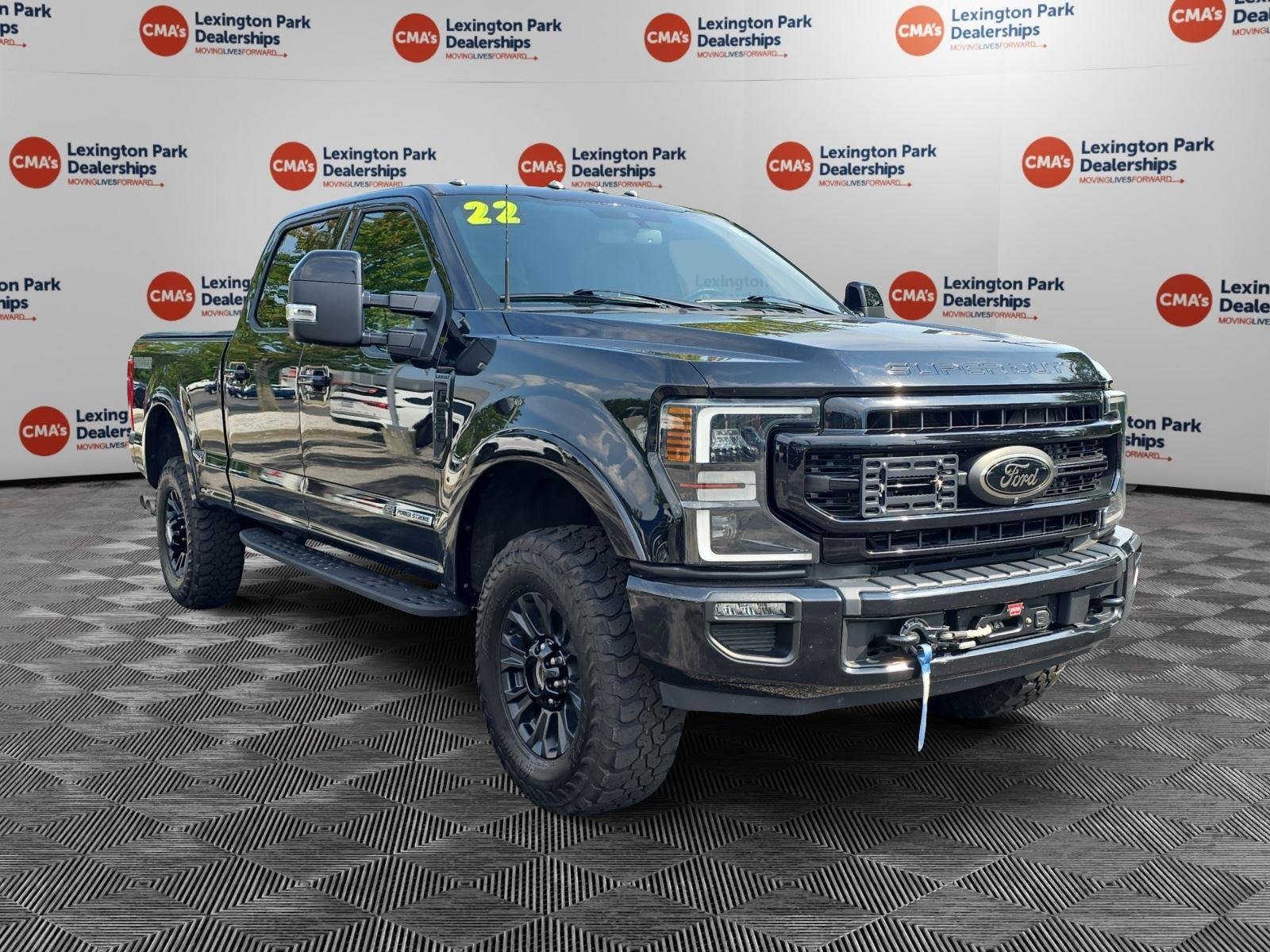 Used 2022 Agate Black Ford Lariat image 1