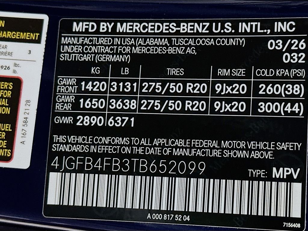 New 2026 MANUFAKTUR Mystic Blue Metallic Mercedes-Benz GLE 350 image 31
