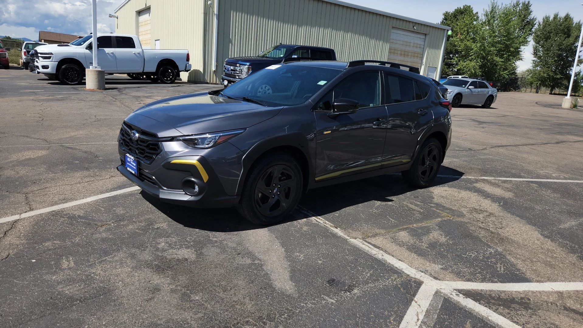 Certified Used 2024 Magnetite Gray Pearl Subaru Sport image 3