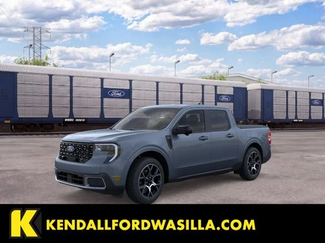 New 2026 Azure Gray Metallic Ford Lariat image 1