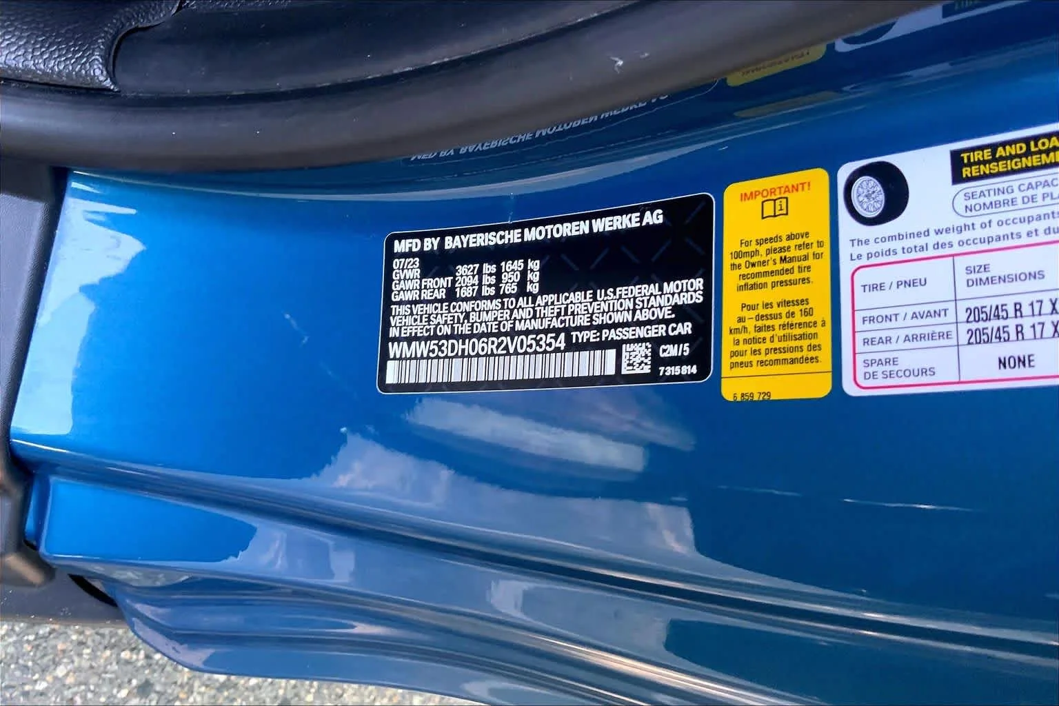 Certified Used 2024 Island Blue Metallic MINI Cooper S image 31