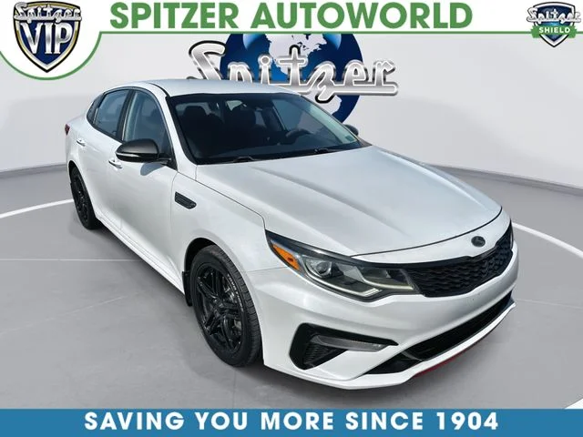Used 2019 White Kia LX image 1