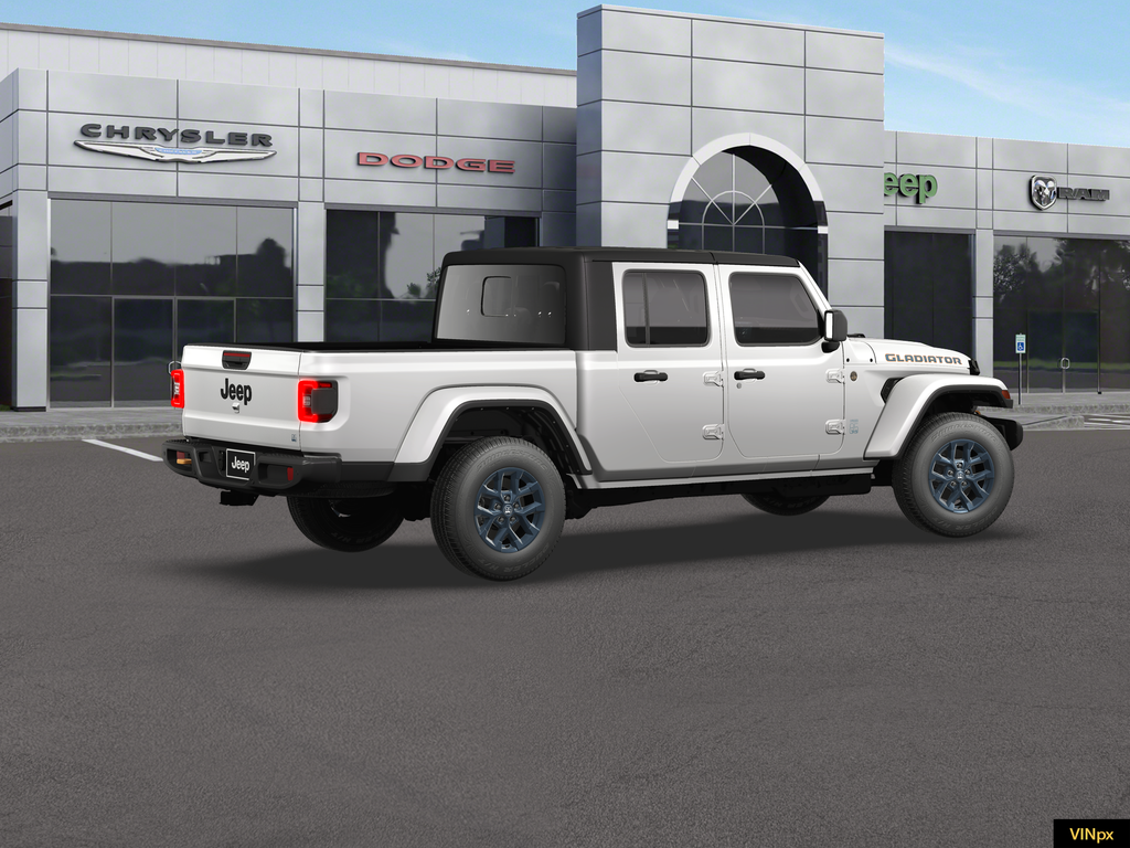 New 2026 Bright White Clear-Coat Exterior Paint Jeep 85th Anniversary Edition image 7
