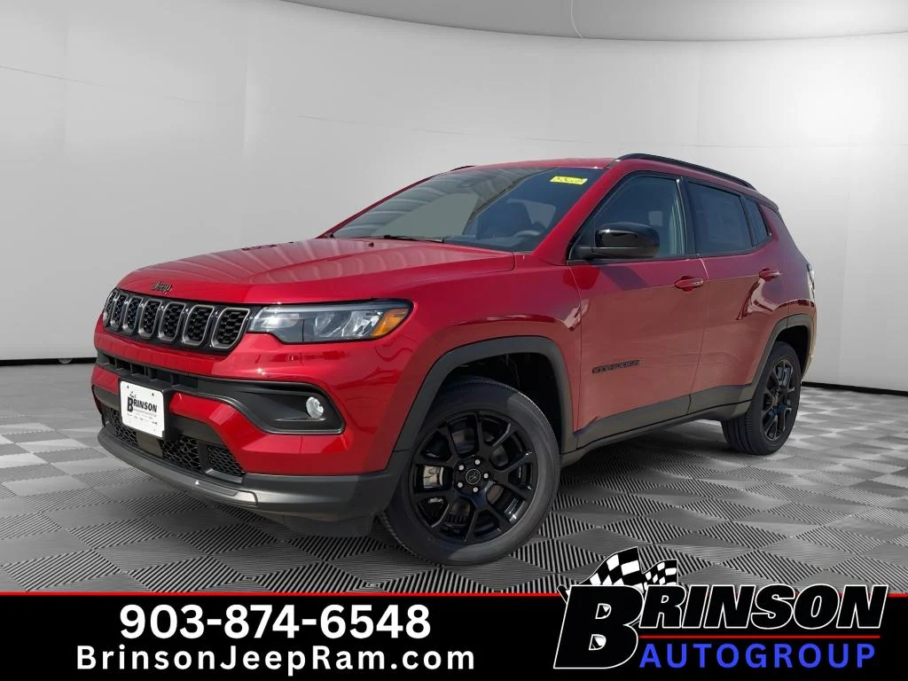 New 2026 Red Hot Pearlcoat Jeep Latitude Altitude image 1
