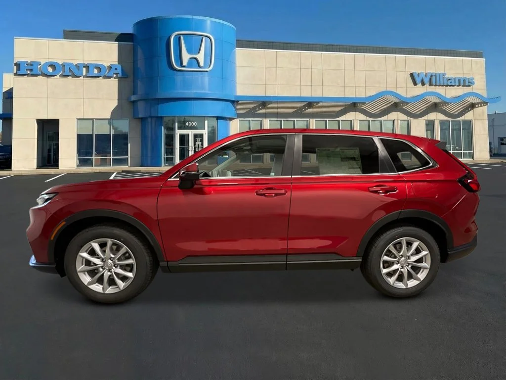 New 2027 Radiant Red Metallic Honda EX AWD image 2