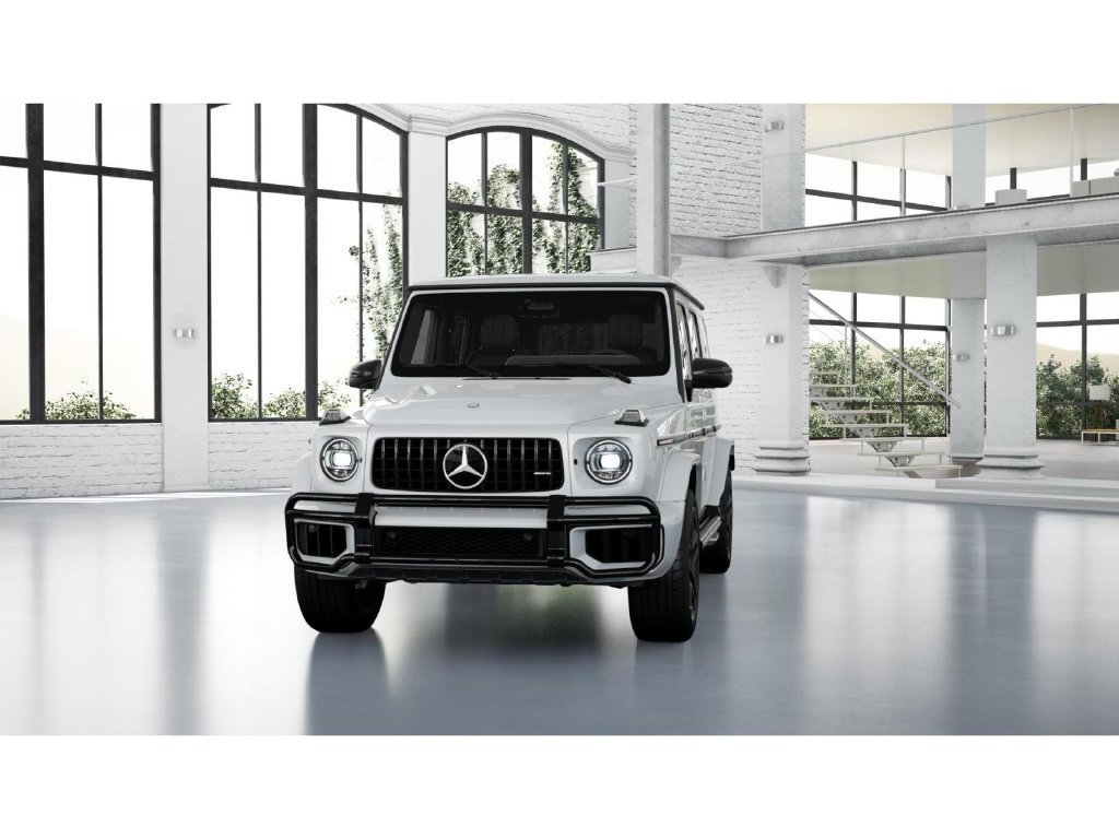 New 2027 MANUFAKTUR Moonlight White Metallic Mercedes-Benz AMG® G 63 SUV image 85