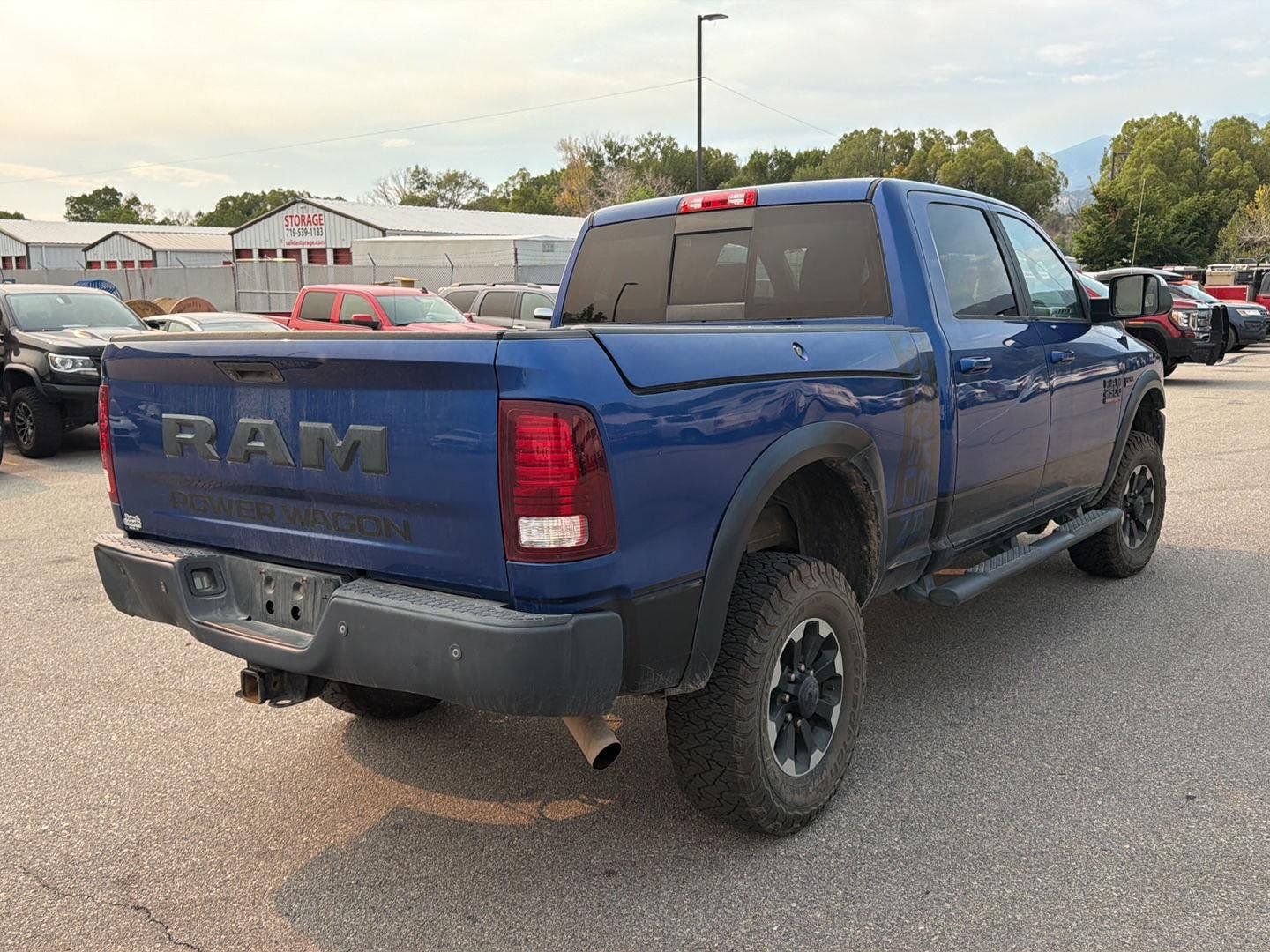 Used 2018 Blue Streak Pearlcoat Ram Power Wagon image 4
