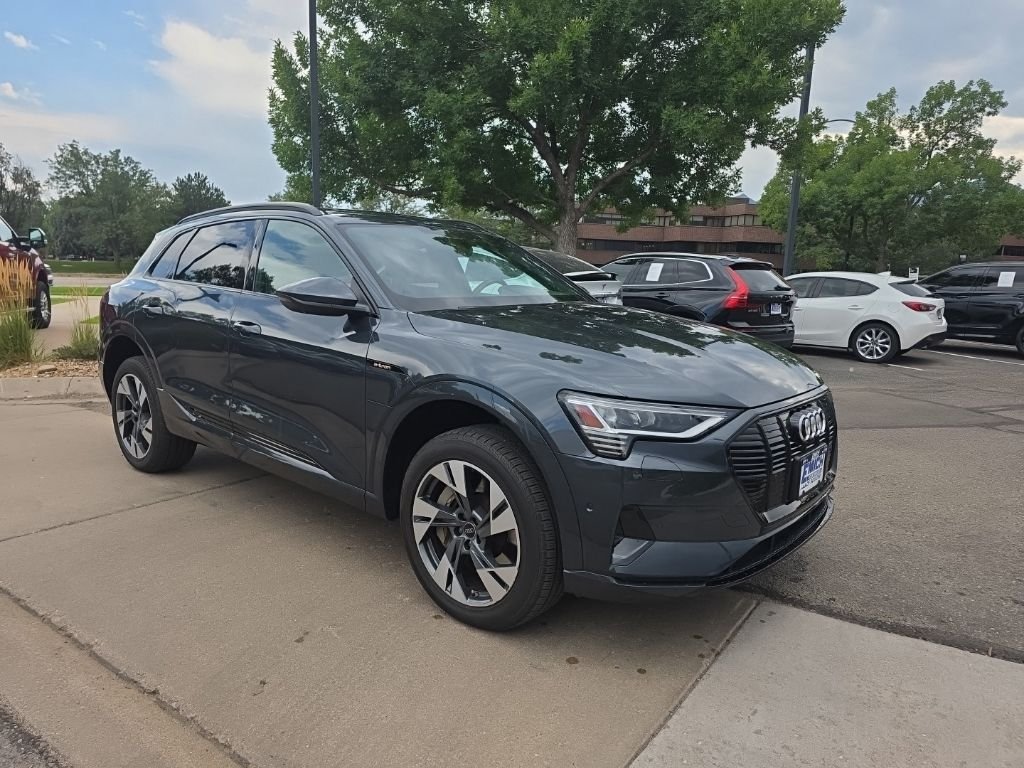 Used 2022 Typhoon Gray Metallic Audi Premium image 8