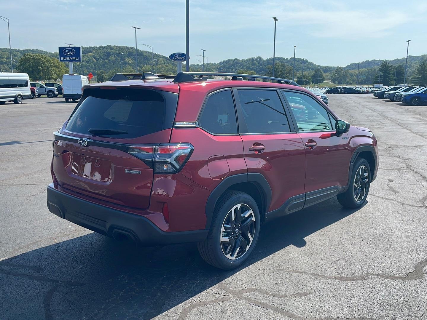 New 2026 CRIMSON RED PEARL Subaru Limited Hybrid image 5