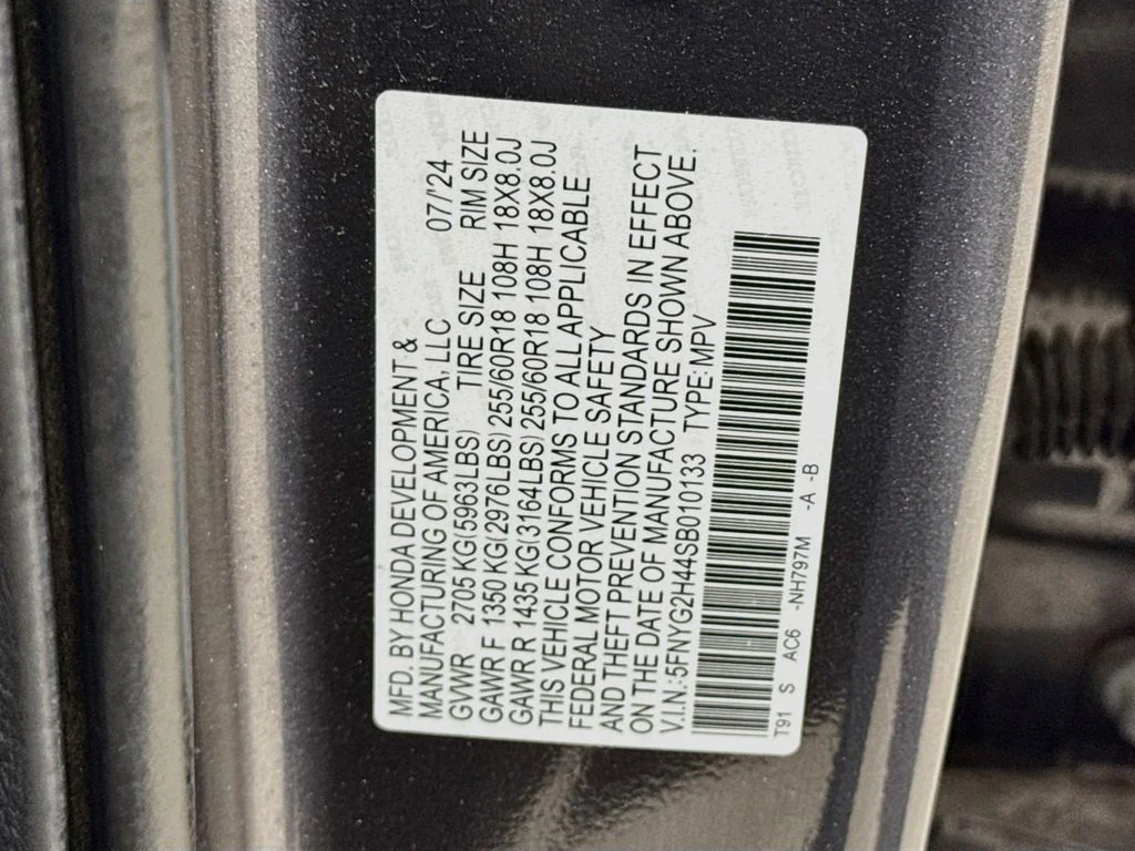 Certified Used 2025 Modern Steel Metallic Honda EX-L image 43