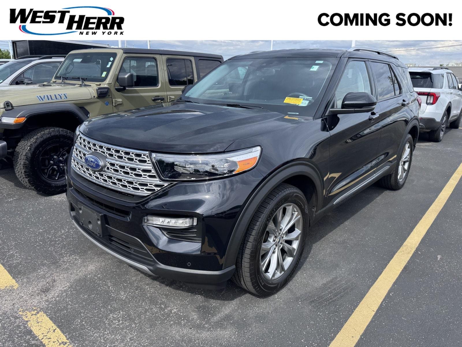 Used 2022 Agate Black Ford Limited image 1