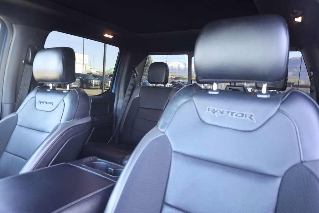 Used 2020 Blue Metallic Ford Raptor image 16