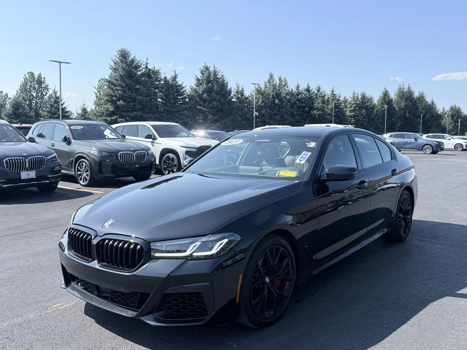 Used 2023 Black Sapphire Metallic BMW 540i xDrive image 3