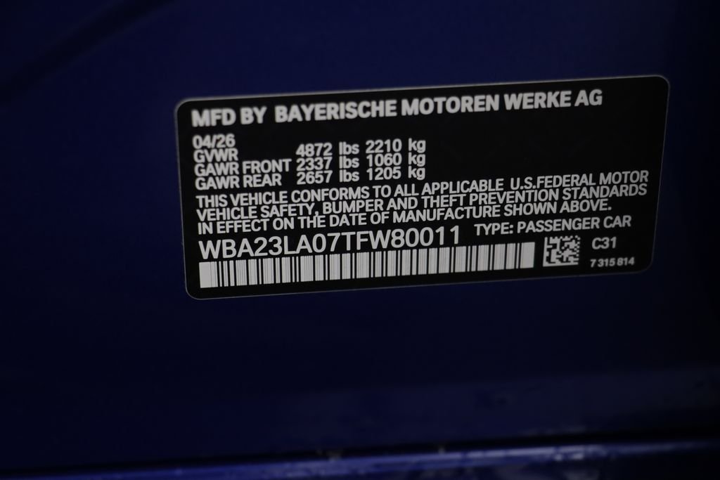 New 2026 Portimao Blue Metallic BMW 330i xDrive image 24