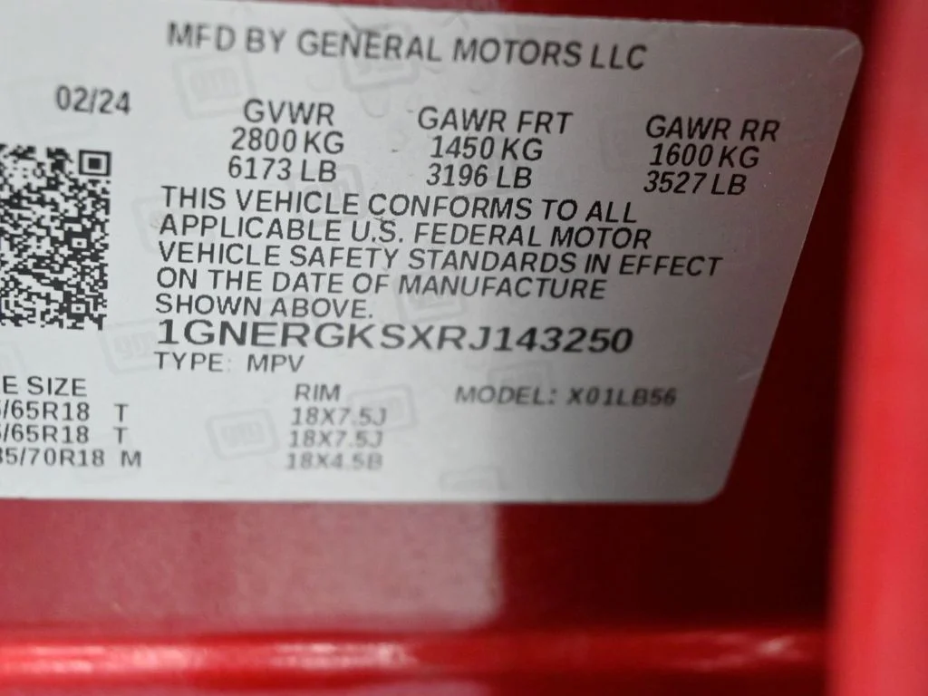 Used 2024 Radiant Red Tintcoat Chevrolet LT image 17