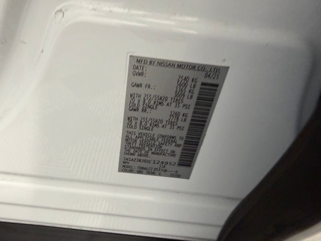 Used 2025 White Nissan SV image 36