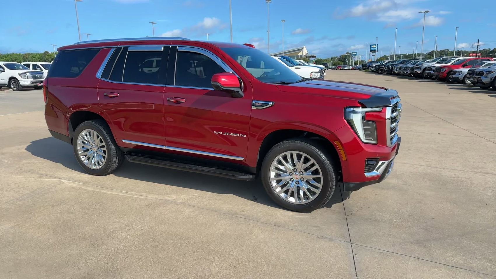 Used 2025 Volcanic Red Tintcoat GMC Elevation image 3