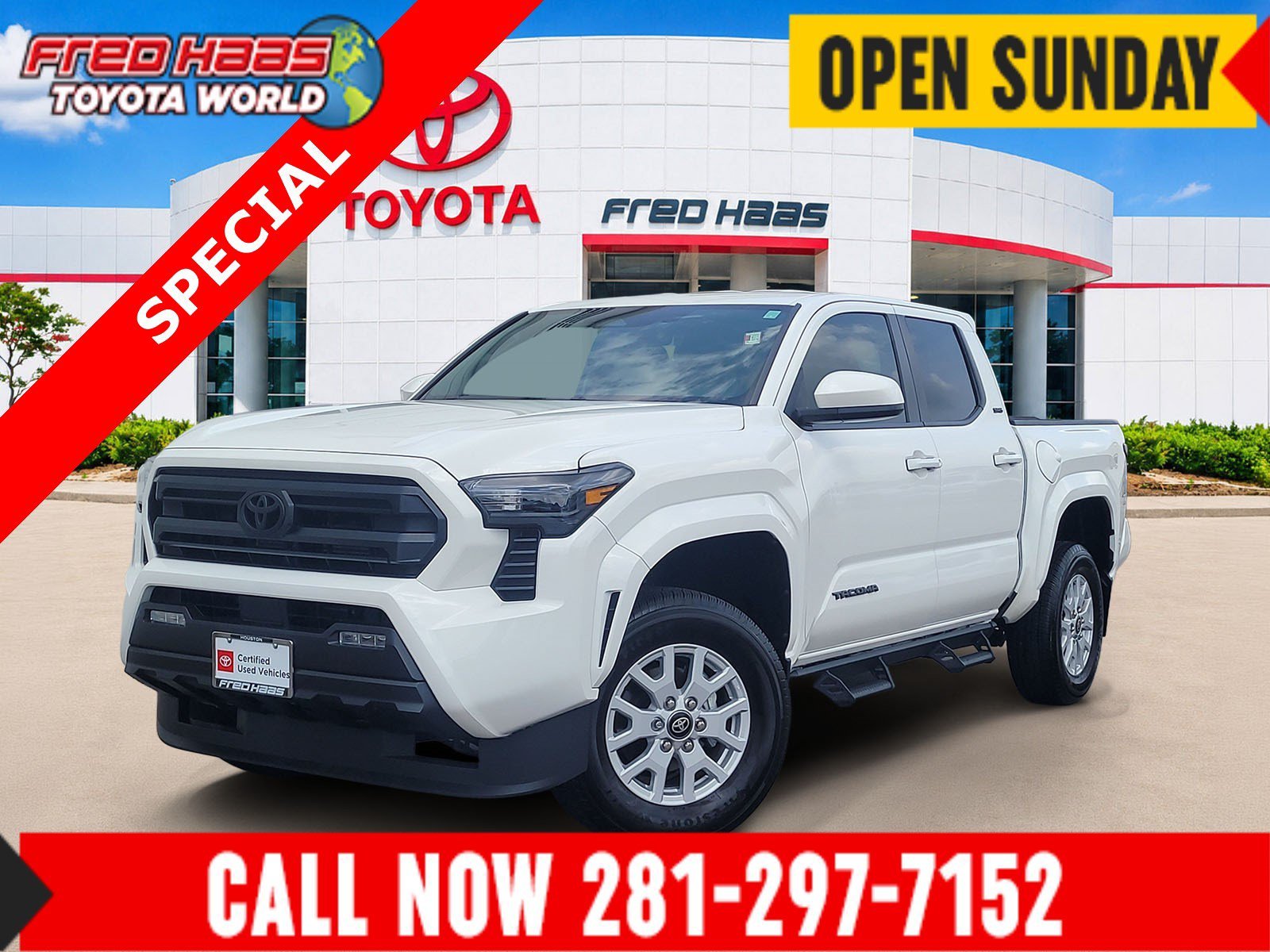 Used 2024 White Toyota SR5 image 1