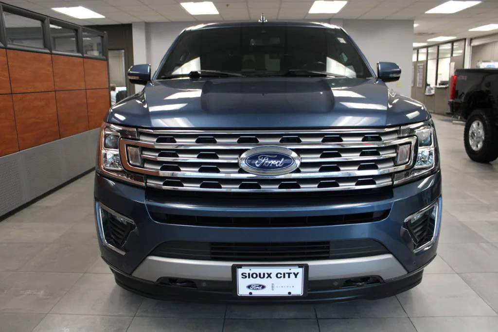 Certified Used 2019 Blue Metallic Ford Limited image 2