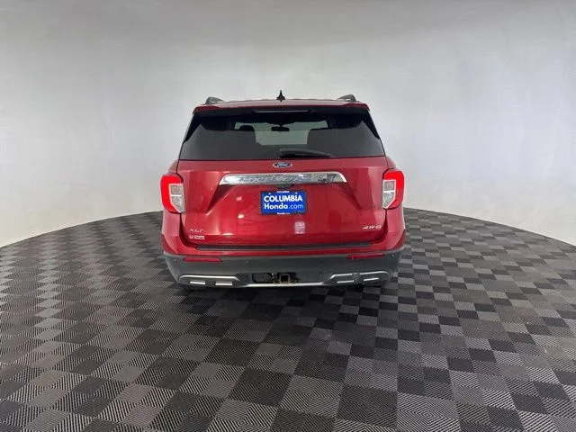Used 2021 Red Ford XLT image 6