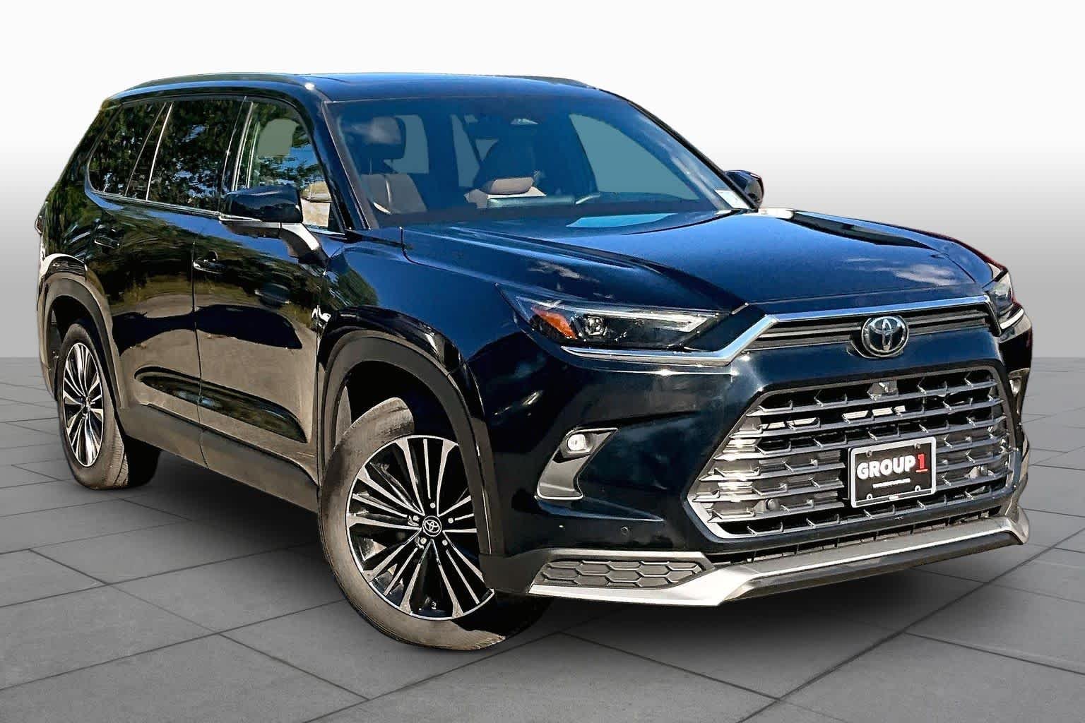 Used 2025 Midnight Black Metallic Toyota Hybrid MAX Platinum image 3